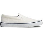 Sperry Men's Striper II Slip ON Sneaker, SW White, 12 UK