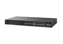 Cisco SG220-28MP Smart Switch | 28 Gigabit Ethernet (GbE) Ports | 24 10/100/1000 | 375W PoE | 4 Gigabit Ethernet Combo Mini-GBIC SFP | Limited Lifetime Protection (SG220-28MP-K9-UK)