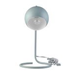 Novogratz x Globe 56081 Richmond 15" Desk Lamp, Matte Teal, in-Line On/Off Rocker Switch