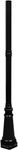 Gama Sonic Imperial Lamp Post, 79-Inch Height, Black Finish #GS-97SP