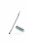 Wacom Bamboo Duo New 2-In-1 Stylus with Pen for Apple iPad, iPhone, iPod touch, Android and other Capacitive Touch Surfaces, White (CS150W)