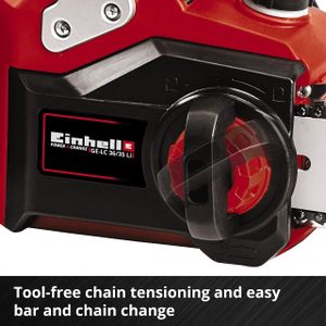 Einhell 36V Cordless Chainsaw – 14 Inch Bar, Battery Powered