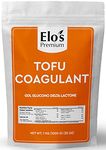 Tofu Coagulant (GDL) By Elo’s Premium (1KG), Food Grade, Gluten Free, Keto Friendly, Makes Firm, Soft, and Silken Tofu/Bean curds, Packaged In Canada, Pure Glucono Delta Lactone