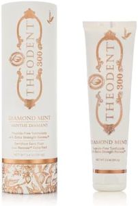 Theodent 300 Fluoride-Free Natural Toothpaste, Clinical Strength for Remineralization and Sensitivity Reduction Whitening Crystal Mint (3.4 Ounces, 96.4 Grams)