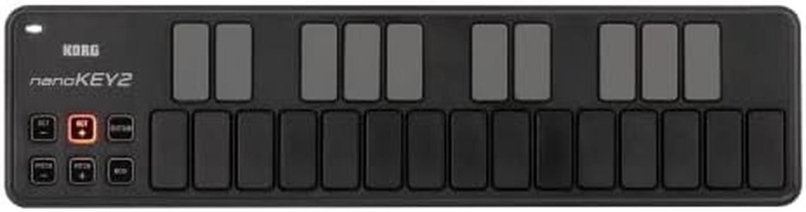 Korg, 25-Key Midi Controller (NANOKEY2BK),Black