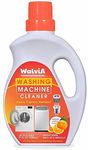 Walvia Premium Descaler Washing Machine Cleaner Liquid with Fresh Citrus Scent, Quick Descaler for Appliances, Scale Remover Cleaning of Tub Drum Front Top Load, (500 ml (orange))