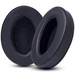 WC PadZ - The Ultimate Upgraded Earpads by Wicked Cushions - Compatible with Audio Technica, HyperX, SteelSeries Arctis & More - Extra Thick - Bigger Opening - Softer Memory Foam | (Black)