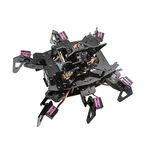 Adeept RaspClaws Hexapod Spider Robot Kit for Raspberry Pi 3 Model B+/B/2B, STEAM Crawling Robot, OpenCV Target Tracking, Video Transmission, Raspberry Pi Robot with PDF Manual