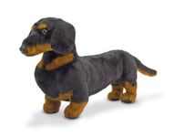 Melissa & Doug Giant Dachshund - Lifelike Stuffed Animal Dog 16" x 11" x 6"