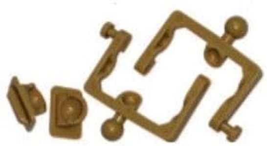 Dental Lab Disposable Plastic SN Articulators w/Adjustable Stoppers 100pcs