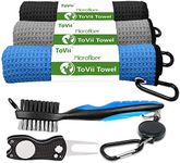 ToVii Golf Towel Microfiber Waffle 