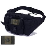 Tactical Fanny Pack Military Waist Pack Bag Hip Belt Bags Utility EDC Pouch for Hiking Climbing Hunting Fishing