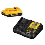 DEWALT 20V MAX Battery Pack with Charger, 3-Ah (DCB230C)