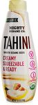 Mighty Sesame, Organic, Fine Sesame Tahini, 310g, Squeezable Bottle, Gluten Free, Ready to use!