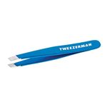 Tweezerman mini Slant Tweezer Bahama Blue, 1 Count