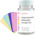 Love Capsules Messages in a Bottle, Love Letters Long Distance Relationships Gifts (50+), Mother's Day Gifts for Wife, Husband, Boyfriend, Engaged Gifts for Couples (Long Distance (Blank))