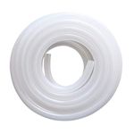 Mssoomm Silicone Tubing 8mm x 12mm x 2m/ 6.56ft Flexible Silicone Hose Silicone Rubber High Temp Tube Water Air Hose Pipe for Pump Transfer