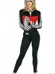 Beauty's Love Halloween Racer Costume-Speed Car Driver Jumpsuit Costume for women (Small)