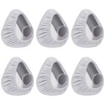 Full Face Mask Liners(L), Reusable Cushion Covers Compatible with AirFit F20& AirTouch F20 for Reducing Red Mark, NOT for Mirage Quattro& F30 Mask - Pack of 6, Great-Value Supplies by BlessEase