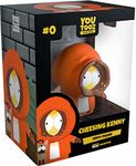 You Tooz Youtooz Cheesing Kenny 3.4'' Vinyl Figure, Collectible Cheesing Kenny Figure from South Park by Youtooz South Park Collection, Black,orange,yellow (61510)