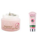 Lotus Organics+ Precious Brightening Cream Spf 20, 50 G & Lotus Organics+ Precious Brightening Face Exfoliator, 100g