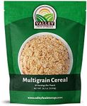 Multigrain Dried Cereal 10 Serving Pouch | Premium Lightweight Camping Food | Non-GMO Easy Prep Meal Kit in Resealable Mylar Bag | Backpacking Meals, Survival Food, Hiking Snacks | Valley Food Storage