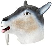 Bristol Novelty BM312 Goat Overhead Mask, Multi-Colour, One Size