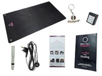 Elite Acupressure Zero Volt Therapy Kit – Dual side use(30” X 15.75”), get Acupressure benefit, Earthing & Meditation Mat. Regain your nature connection, Natural rubber, Improve Sleep, increase energy