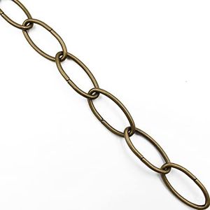 Blue Donuts Chain Extension in Powder Coated Bronze, 36 inches Long, Strong Hold