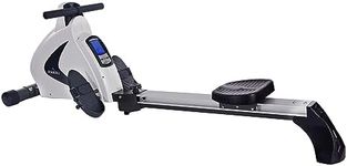 Stamina Avari A350-701 Programmable Magnetic Rower, White/Silver