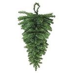 Northlight 30" Canadian Pine Artificial Christmas Teardrop Door Swag - Unlit