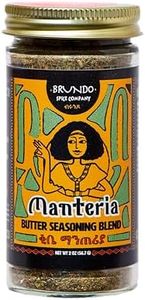 Brundo Spice Company Kibbeh Manteria | Ethiopian Spiced Butter Seasoning | Made & Imported from Ethiopia | Non-GMO & Organic | Essential for Niter Kibbeh (Ethiopian Ghee) | 2oz