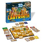 Ravensburger 3D Labyrinth Family Board Game for Kids & Adults Age 7 & Up - So Easy to Learn & Play with Great Replay Value (26831), Multi - Coloured