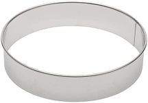 Ateco Stainless Steel Plain Edge Round Dough Cutter, 8 inch Diameter