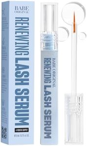 BABE ORIGINAL Renewing Lash Serum – Peptide-Infused Eyelash Serum for Fuller, Longer-Looking Natural Lashes, Lash Enhancing Treatment with Nourishing Botanicals, Cruelty-Free & Gentle, 6mL