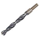 uxcell Straight Shank Twist Drill Bit 14mm High Speed Steel 4341 with 10mm Shank for Stainless Steel Alloy Metal Plastic Wood