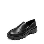 DREAM PAIRS Women's Loafers, Lug So