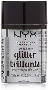 NYX PROFESSIONAL MAKEUP Face & Body Glitter, Ice