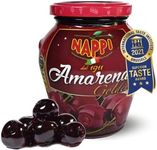 Nappi 1911, Amarena Cherries, 16.23 oz (460g), Cocktail Cherries, Italian Cherry for Premium Cocktails and Desserts, Superior Taste Award Winning 2022, Amarena Golden in Syrup. Product of Italy.