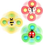 3PCS Suction Cup Spinner Toys for 1