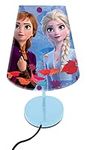 Lexibook LT010FZ Disney Bedside, Kids Bedroom lamp with lampshade, Colour Decorative Light for Geeks Featuring Frozen Super Heroes