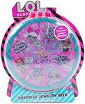 L.O.L. Surprise! Surprise Reveal Jewelry Box by Horizon Group USA,Peel to Reveal Jewelry Pieces.DIY Jewelry Making Kit.Activity Kit Includes 1200+ Charms & Beads Along with Storage Box.