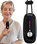 Timeage Portable Air Purifier,Personal Air Purifier Necklace, Wearable Mini Air Ionizer Eliminates Pm2.5, Allergy Pollen,Smoke,Dust for Outdoor,Travel(Black)