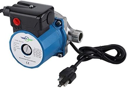 BOKYWOX 110-120V Domestic Circulation Pump 3/4'',3-Speed Hot Water Circulator Pump (RS15-6 SB)