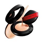L'Oreal Paris Infallible Cushion Foundation, 24Hr Full Coverage, Glass-skin finish, No Oxidation, Shade 127, 11g