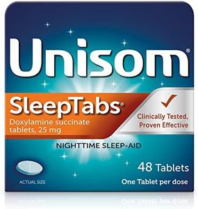 Unisom SleepTabs, Nighttime Sleep-aid, Doxylamine Succinate, 48 Tablets