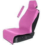 Gorla Gear Pink Premium Universal Fit Waterproof Stain Resistant Car Seat Cover Neoprene Non-Slip Bucket Seat Dog & Kid Auto Protector Save your Leather & Cloth Seats, Automotive, Van, Truck, SUV, Sedan