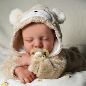 BABESIDE Reborn Baby Doll, 17 Inch Realistic Newborn Toy