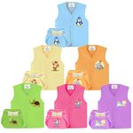 Toddylon New Born Baby Clothes Jhabla Set | Baby Dress | Infants Clothing | Shirt | Nappy | Cotton | Casual | Gift Combo (0-6 Months)