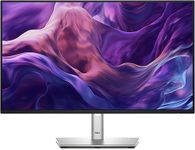 Dell P2425H 24 Inch Full HD (1920x1080) Monitor, 100Hz, IPS, 5ms, 99% sRGB, USB-C, DisplayPort, HDMI, VGA, 4x USB, 3 Year Warranty, Black